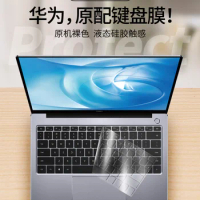 For HuaWei Matebook 13 14 16 D14 D15 X Pro 13.9 Magicbook 14 2019 2020 High Clear TPU Laptop Keyboard Cover Protector Skin
