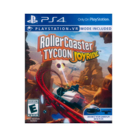 【一起玩】PS4 模擬樂園 雲霄飛車 英文美版 Rollercoaster Tycoon Joyride 支援VR