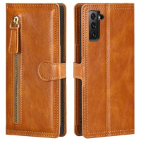 Leather Skin Flip Wallet Book Phone Case Cover For Samsung Galaxy S21 FE Cover For Samsung S21 Fe S20 S22 S23 Ultra For Note 20