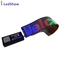 12*48 Pixel Flashing Text Running Words Scrolling Messages LED Flexible display