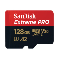 【SanDisk 晟碟】ExtremePRO microSDXC A2 128GB記憶卡(平行輸入)