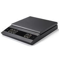 Felicita Parallel Coffee Scale with Bluetooth Digital Kitchen Scale Pour Coffee Electronic Drip Coffee Scale with Timer 2kg/0.1g