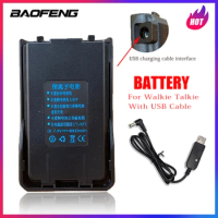 BAOFENG Walkie Talkie Original Battery Compatible with UV-S9/UV-5R Pro/BF-UVB3 Plus/UV-S9 Plus/UV-5R Max/UV-10R Two Way Radio