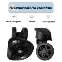 For Samsonite R05 Universal Wheel Replacement Suitcase Rotating Smooth Silent Shock Absorbing Wheel Accessories Wheels Casters