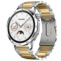 Real Titanium Strap for HUAWEI WATCH GT4 46mm,Supper Light 53g Metal 22mm Watchband for Huawei GT2 /2Pro/Gt3 /Gt4 46mm Wristband