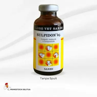 SULPIDON Inj. 20ml + Spuit: Cairan Analgesik, Antipiretik, dan Antispasmodik untuk Hewan TANPA SUNTI