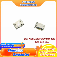 10pcs-100pcs For NOKIA N215 N225 207 208 220 230 Android Universal Micro USB Charging Port Connector Socket Repair Parts