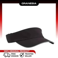 Puma RUNNING Visor Unisex Running Caps | Topi Olahraga Golf Pria Wanita Black