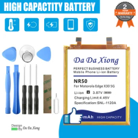 High Quality NR50 Replacement 6000mAh Battery For Motorola Edge X30 5G 2021 XT2201-2 Edge 30 Ultra Batteries + Kit Tools