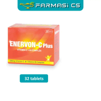 Enervon-C Plus Vitamin C + B Complex 32 Tablets EXP:04/2027 [ Enervon C, EnervonC, Vit c 500mg ]
