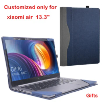 Customized Cover For Xiaomi Mi Air 13.3 Book Notebook Mibook Laptop Case Creative Design Screen Film Keyboard Cover Stylus Gift