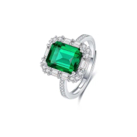 【鉅曜】GIA 1克拉 18K 絕美祖母綠戒指(天然祖母綠)
