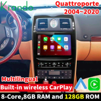 Krando AC Condition Car Player For Maserati Quattroporte 2004-2008 Android Car Radio GPS Navig Multimedia Screen Film MP4