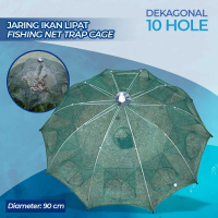 Perangkap Bubu Jaring Payung 4 6 8 10 12 16 18 20 Lubang Jaring Jala Ikan Udang Kepiting Lele Lobste