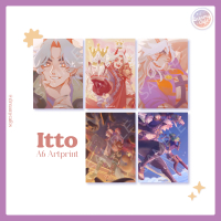 Genshin Impact - Arataki Itto Art Prints