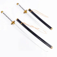 Devil-May- Cry- Vergil's Yamato Sword Wooden Blade Japanese Katana Decorative Swords Cosplay Props Cosplay Performance