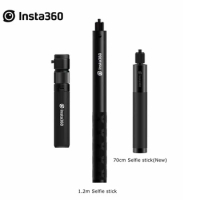 Original Insta360 70/120cm Invisible Selfie Stick+360 Rotatable Handle Bullet Time Tripod For Insta 360 ONE RS/R/X2/X Accessory