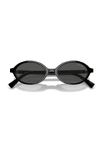 แว่นตากันแดดผู้หญิงรุ่น MIUMIU-0MU04ZSF-1AB5S0 สีดำ