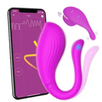 APP &amp; Remote Control Vibrating Panties Wearable Vibrator, Healexcer Smartphones Dual Motors Adult Sex Toys for Women Couple