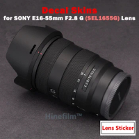 for Sony E16-55f2.8 Lens Premium Decal Skin for Sony E16-55mm F2.8 G Lens Protector SEL1655G Cover Film Lens Wrap Sticker