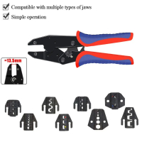 Warm Winter Baru Hitam Crimping Pliers Jaw 10WF/10A/103 2546B/35WF/125 Slot Crimping Terminals Jaw H