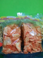 Keripik Getuk Rasa Balado/ 200gram Food Snack Pedas Kripik Asin Cemilan Goreng