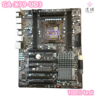 For Gigabyte GA-X79-UD3 Motherboard 32GB LGA 2011 DDR3 ATX X79 Mainboard 100% Tested Fully Work