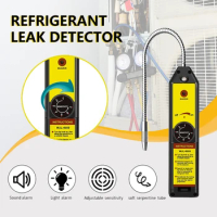 Leak Detector Freon CFC HFC Halogen Gas Refrigerant Air Monitor Conditioning R22a R134a Gas Meter Automatic Refrigeration