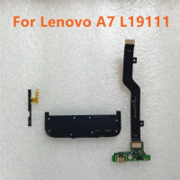 For Lenovo A7 L19111 USB Charging Dock Board Speaker/Main Board Flex Cable FPC/Powre Line/Signal Antenna