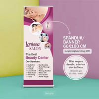 Paket Stand X Banner 60x160 Cm Bisa Custom Desain Murah Berkualitas 60x160