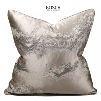 Bosca Living Luxury Premium Pillowcase / Sarung Bantal Sofa Gold Premium Mewah / Cushion Cover - varian A