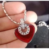 Millionaire Pendant Heart Red Kalung Kesehatan Pendat Heart Red Hati Merah ORIGINAL 100 % MCI / KALU