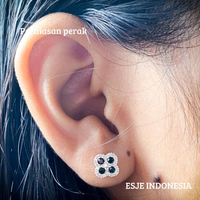 Perhiasan Anting Tusuk Mata Hitam - ESJE INDONESIA