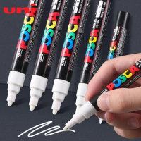 Uni Posca Acrylic Paint Marker Pens Set Plumones Marcadores Japanese  Stationery PC 3M-15/7/8 For Painting Art Supplies Graffiti - AliExpress
