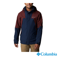 Columbia 哥倫比亞 男款-Canyon Meadows Omni-Tech防水極暖兩件式外套-深藍 UWE81860NY