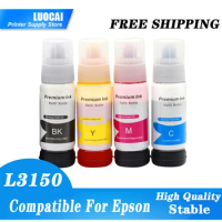 Refill Dye Ink For Epson EcoTank L6170 L6160 L6190 L4150 L4160 L3150 L3110 Printer Ink Series EcoTank Ink Bottles