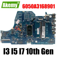 For HP 17-BY SERIES INTEL CORE I3 I5 I7 10th Gen CPU LAPTOP PC MOTHERBOARD L87451-001 DDR4 6050A3168901 L87451-501/601 Mainboard