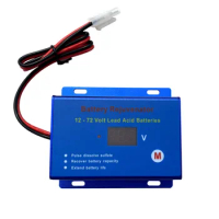 Digital Display Pulsing Lead Acid Battery Desulfator Rejuvenator Reconditioner 12 24 36 48 60 72 Volts Combined