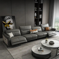 Modular sofa with chaise longue U-shaped or L-shaped corner leather sofa living room sofa sectional sofas for living room living