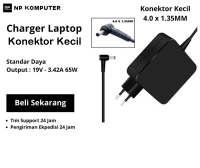 Adaptor Charger Vivobook A442U A442 A442UQ A442UR A441UV 3,42a - Konektor Kecil, 65W-3,42a