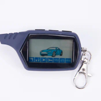 NFLH A61 2-Way LCD Remote Control Keychain A61 Russian Vehicle Security Two Way Car Alarm System Starline A61