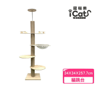 【iCat 寵喵樂】通天柱貓跳台(model08)