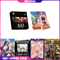 One Piece Cards HUANQIUSHE Anime Figure Playing Cards Booster Box Toys Mistery Box Board Games Birthday Gifts for Boys and Girls