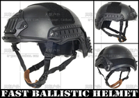 美式FAST Ballistic Helmet可調懸掛系統快速反應戰術頭盔黑色