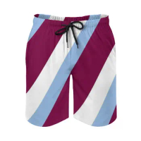 Villa Quick Dry Summer Mens Beach Board Shorts Briefs For Man Gym Pants Shorts Colours Football Footy Sport Soccer Park Aston