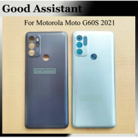 6.8 inch For Motorola Moto G60S 2021 Back Battery Cover Door Housing case Rear Cover parts Replacement
