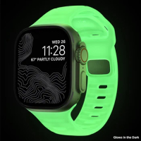 Strap for Apple Watch 45 49 42 41 44 40 38mm Luminous Glow Bracelet for Apple Watch 45mm Series 8 for iWatch Ultra 8 7 6 5 4 SE