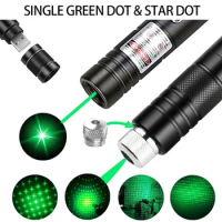 10000m USB Charging Laser Torch Green Laser Pointer High Powerful Dot Single Starry Burning Match