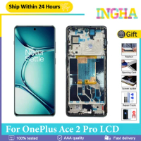 Original 6.74'' AMOLED For OnePlus Ace 2 Pro LCD Screen Display Touch Panel Digitizer Replace For OnePlus Ace 2Pro LCD Display