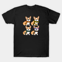 Amber's Baju Kaos Anak dan Dewasa 24s Unisex Nerdy Pups T-Shirt Cotton Combed